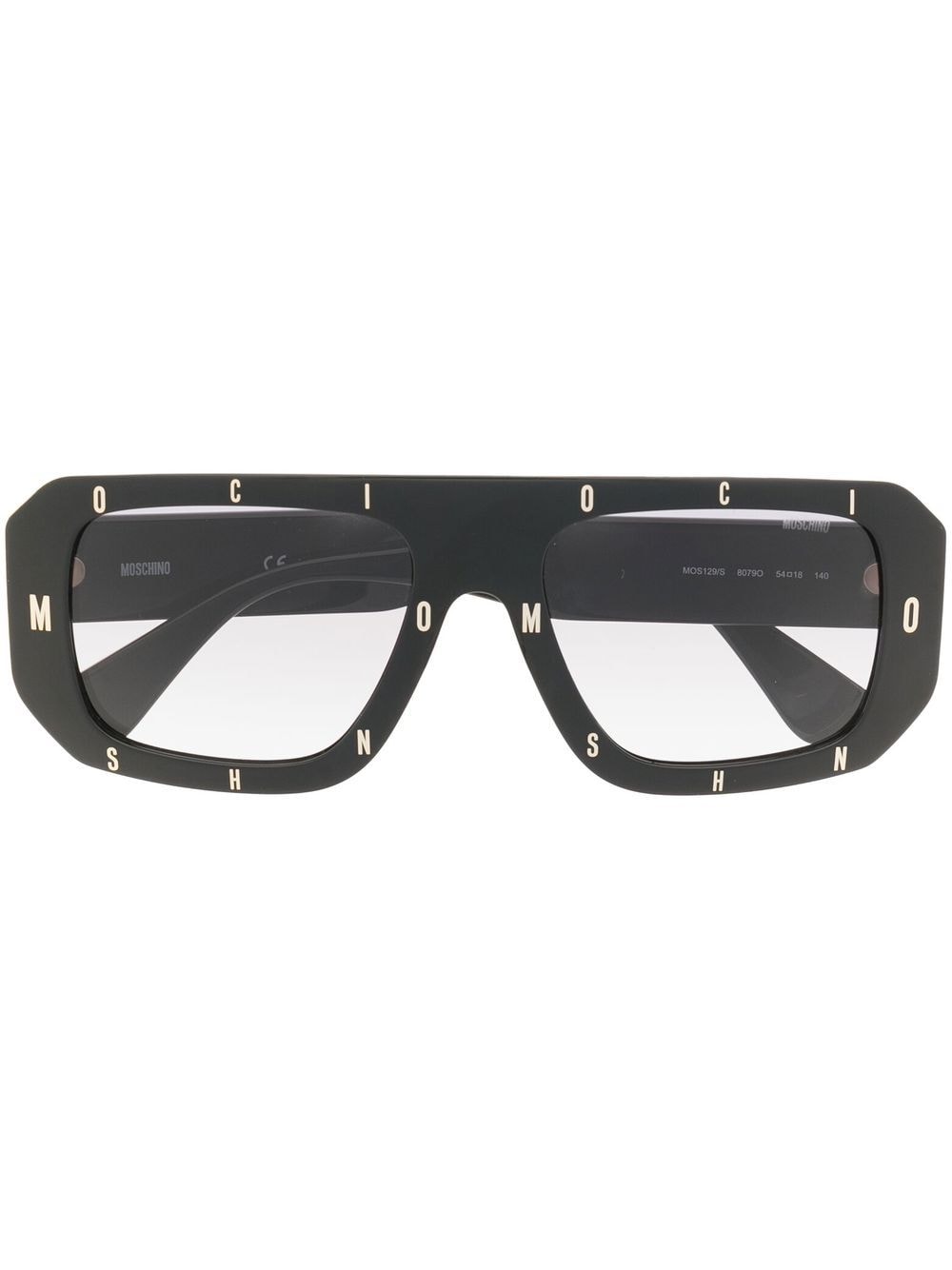 Moschino Eyewear oversize-frame sunglasses - Black von Moschino Eyewear