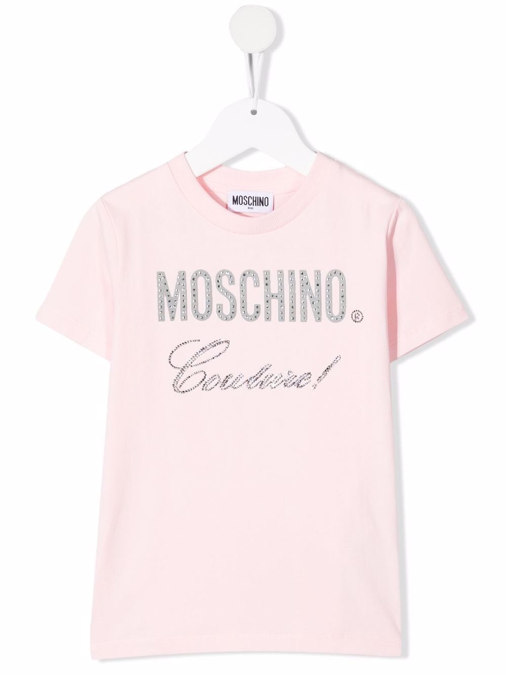 Moschino Kids Couture logo T-shirt - Pink von Moschino Kids