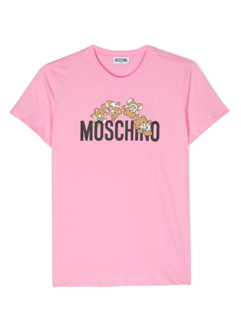 Moschino Kids Leo Teddy-print T-shirt - Pink von Moschino Kids