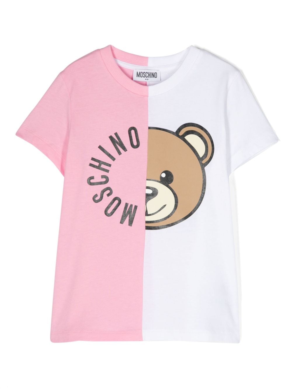 Moschino Kids Teddy Bear cotton T-shirt - White von Moschino Kids