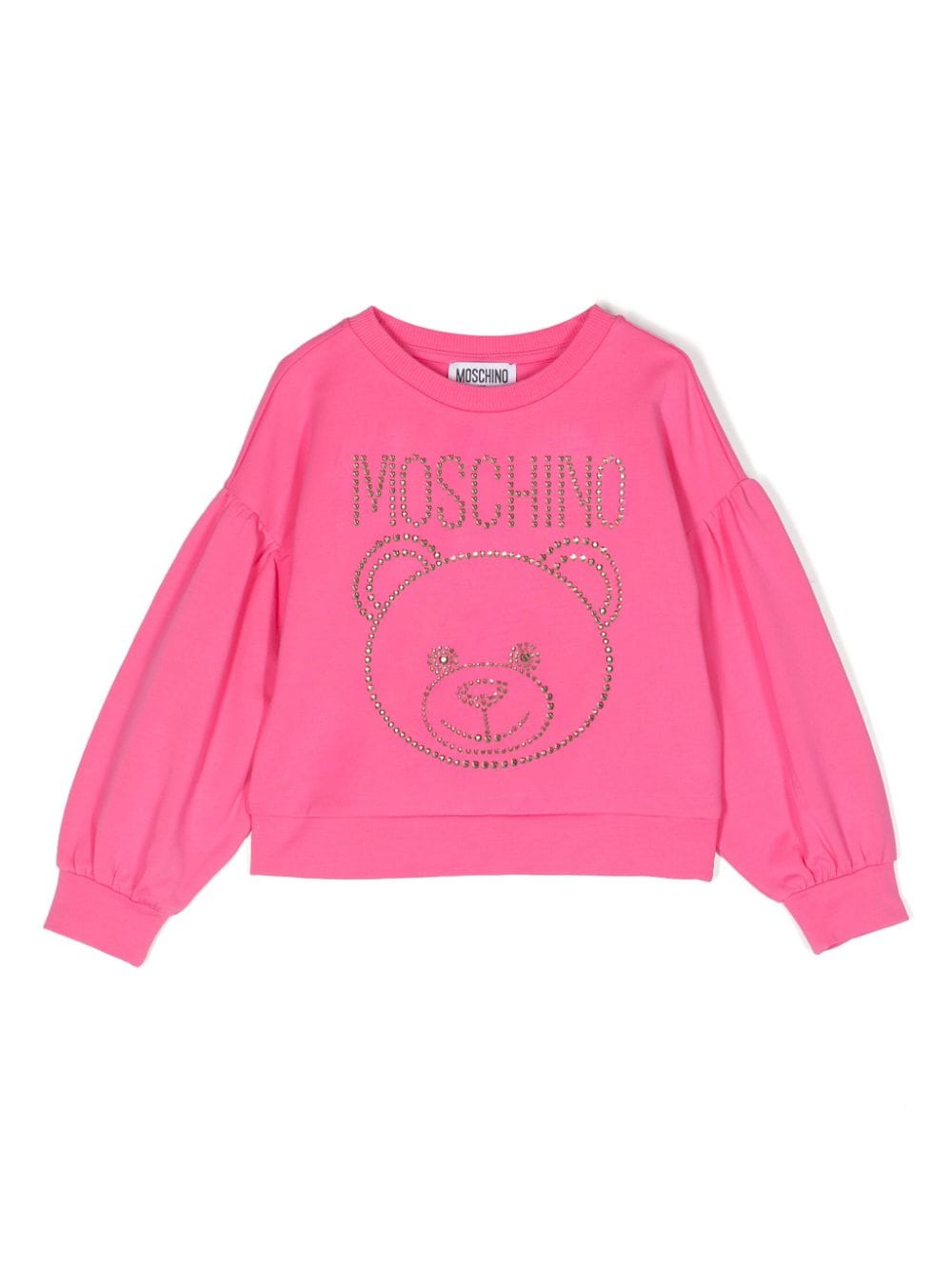 Moschino Kids Teddy Bear-embellished sweatshirt - Pink von Moschino Kids