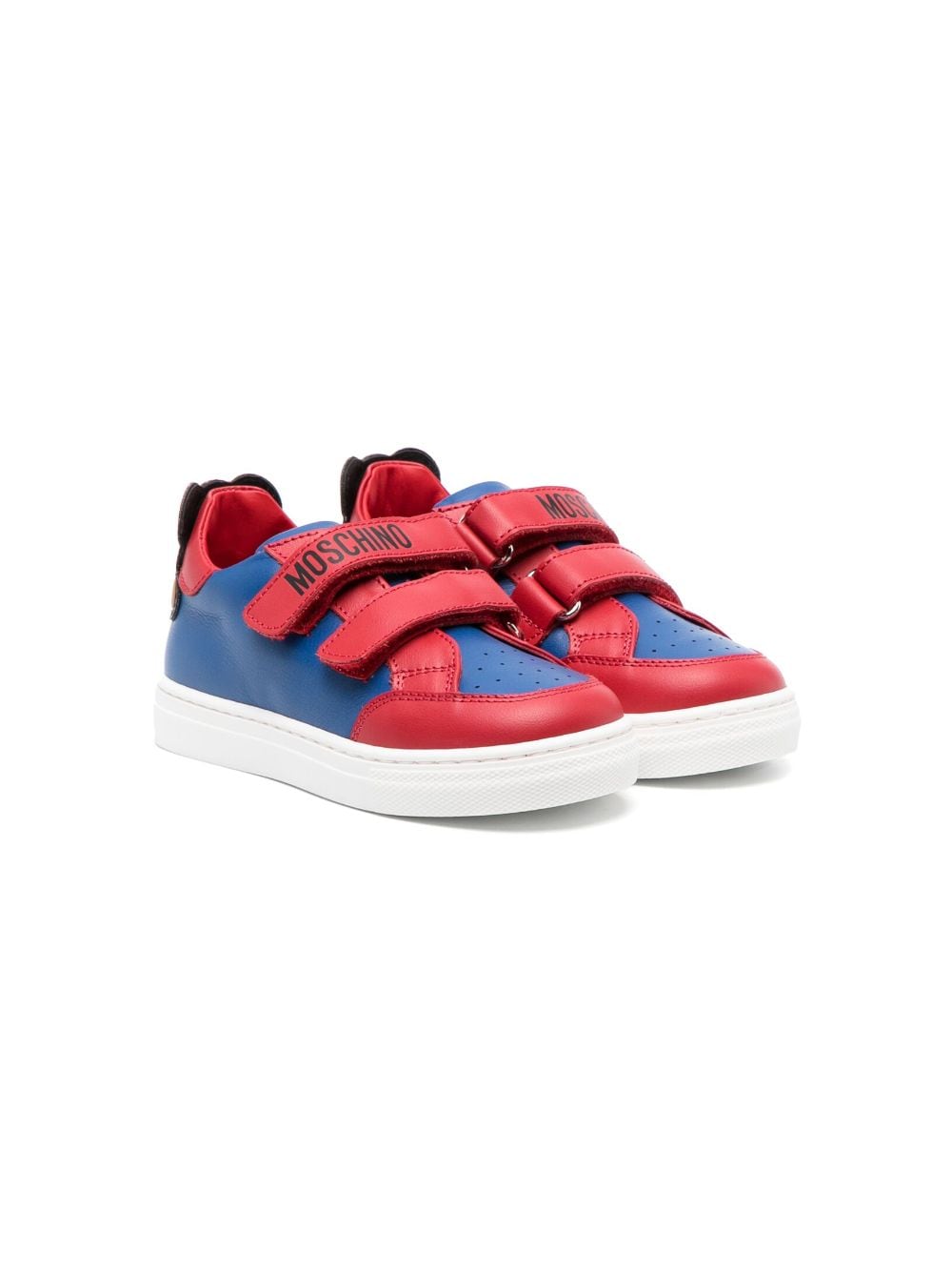 Moschino Kids Teddy Bear low-top sneakers - Red von Moschino Kids