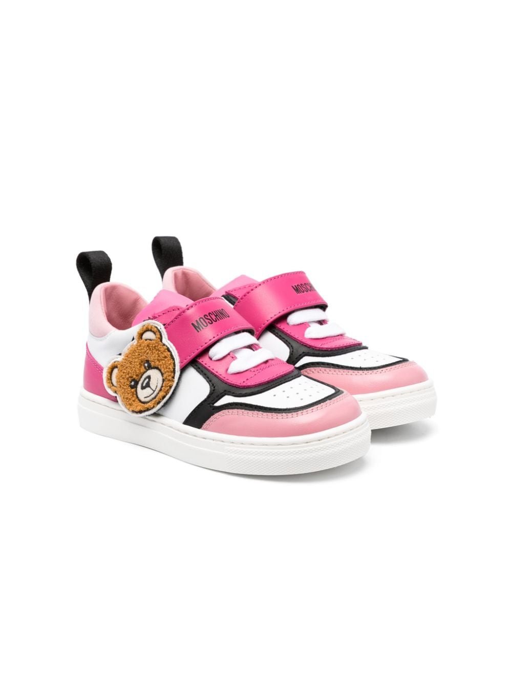 Moschino Kids Teddy Bear low-top sneakers - White von Moschino Kids