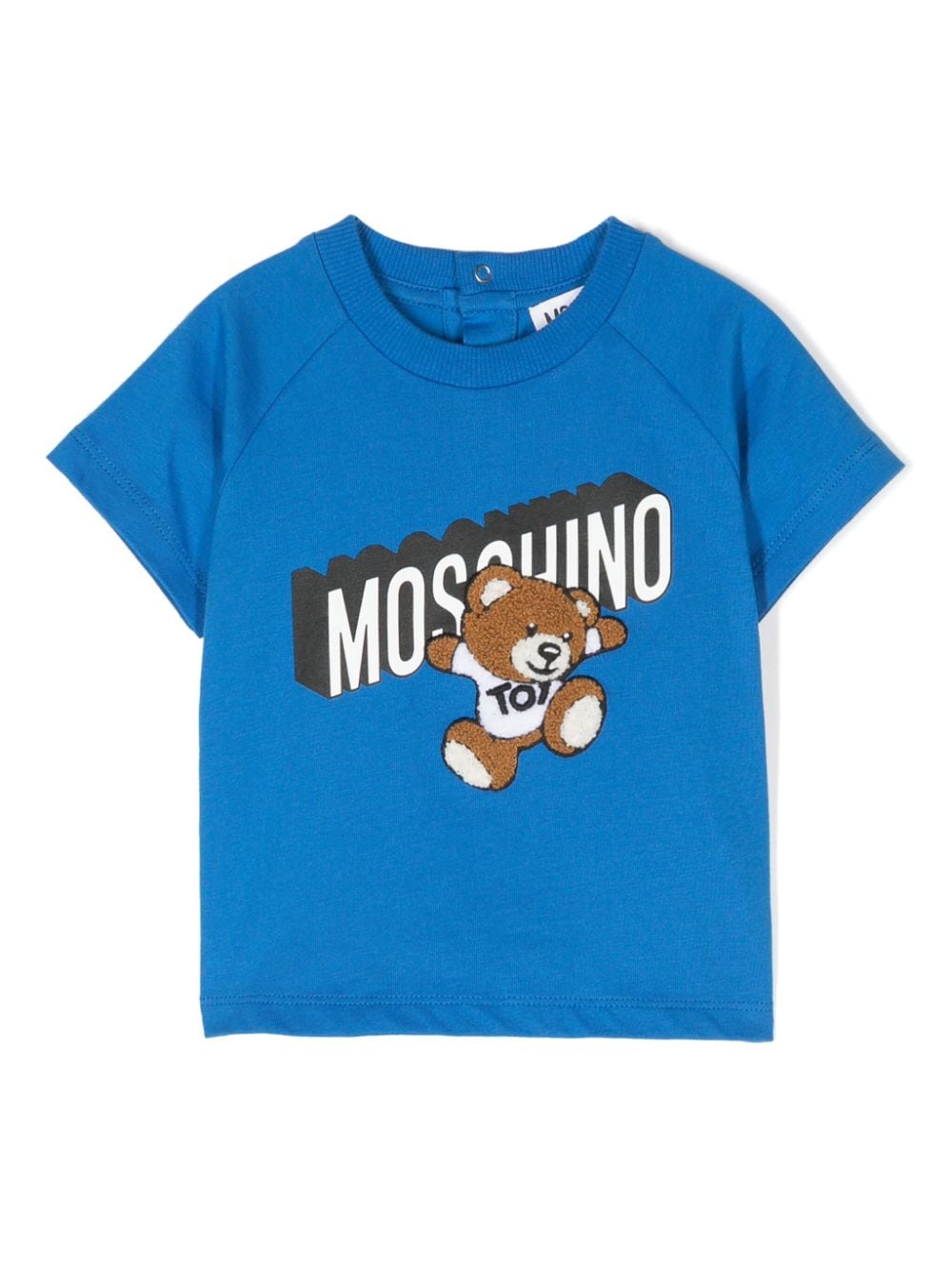 Moschino Kids Teddy Bear-motif T-shirt - Blue von Moschino Kids