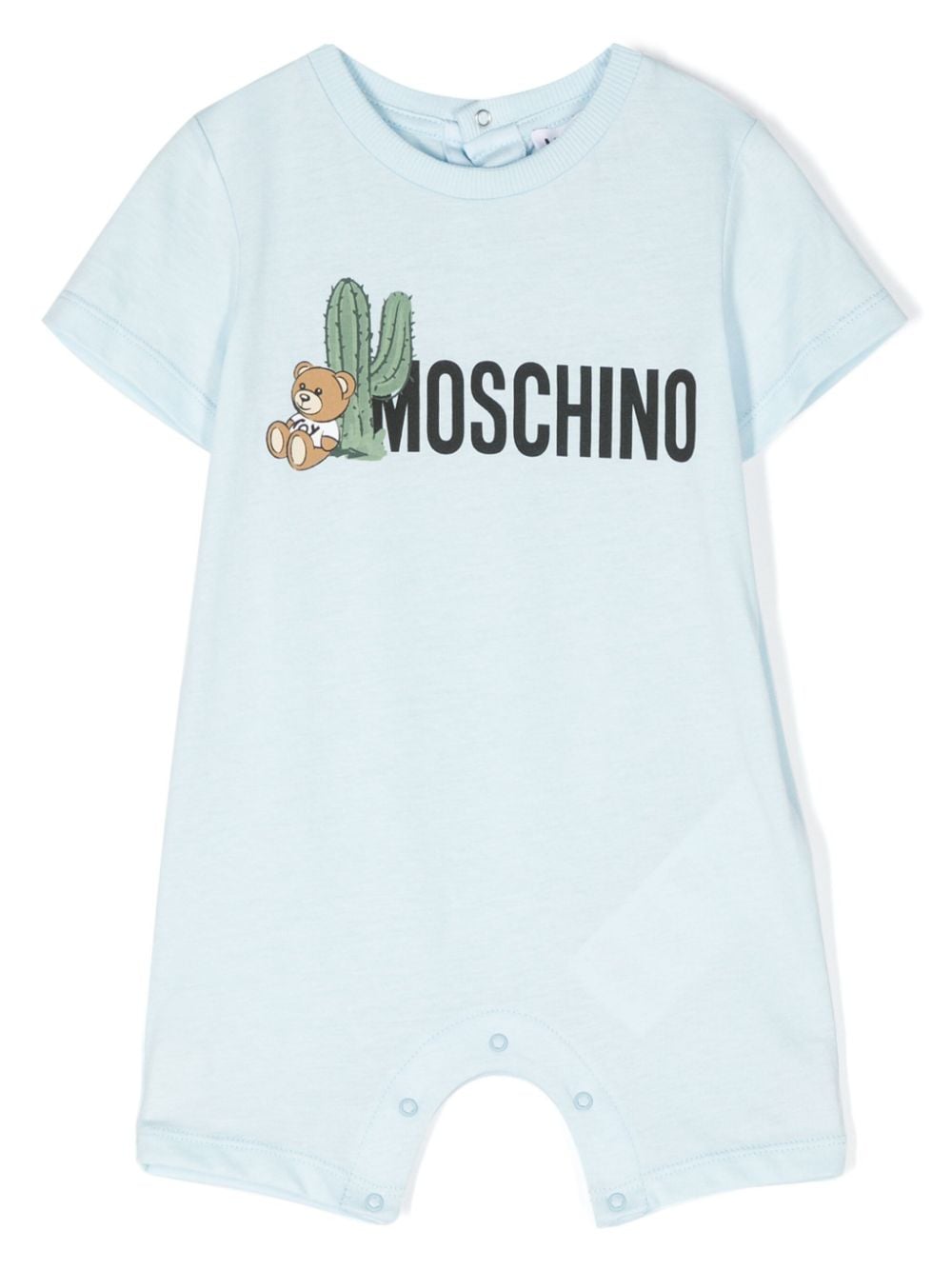 Moschino Kids Teddy Bear-motif romper - Blue von Moschino Kids