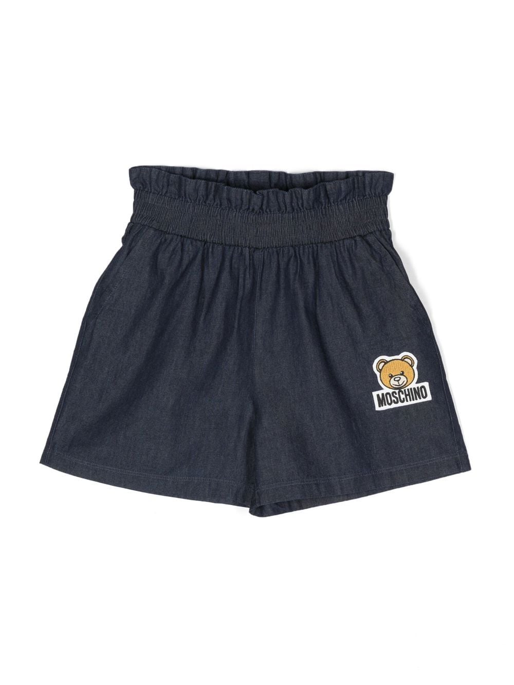 Moschino Kids Teddy Bear-motif shorts - Blue von Moschino Kids