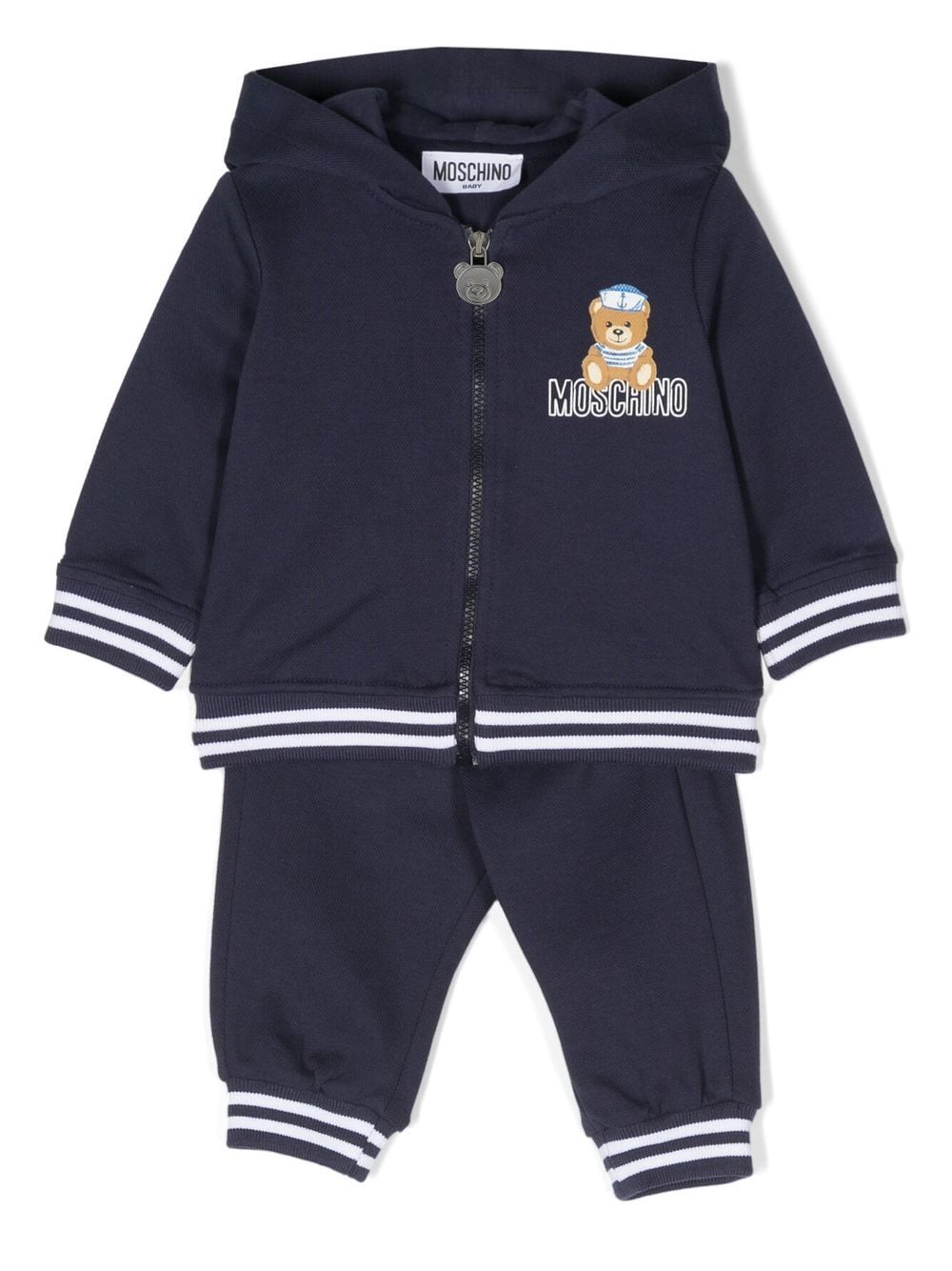 Moschino Kids Teddy Bear motif tracksuit - Blue von Moschino Kids