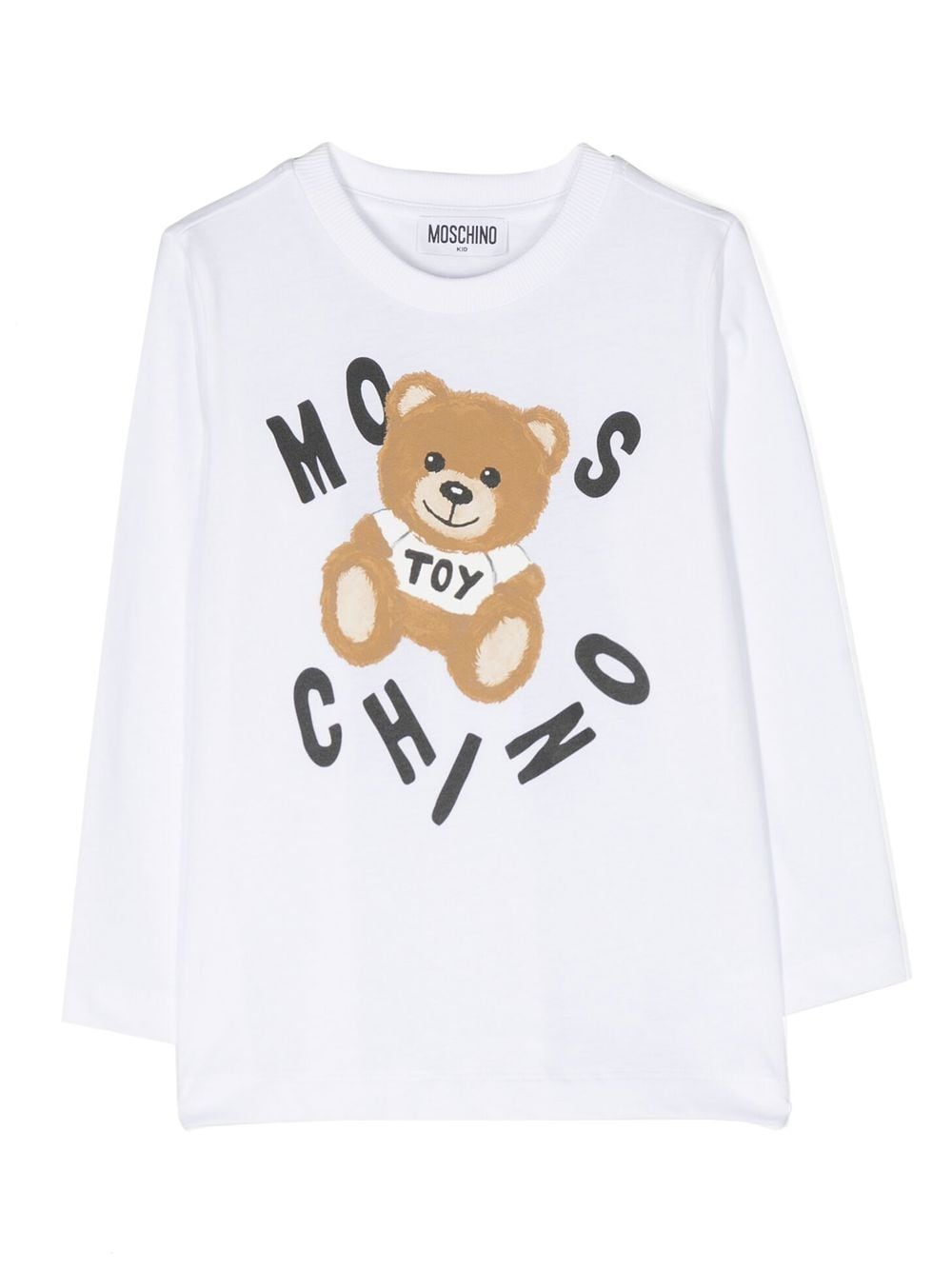 Moschino Kids Teddy Bear print T-shirt - White von Moschino Kids