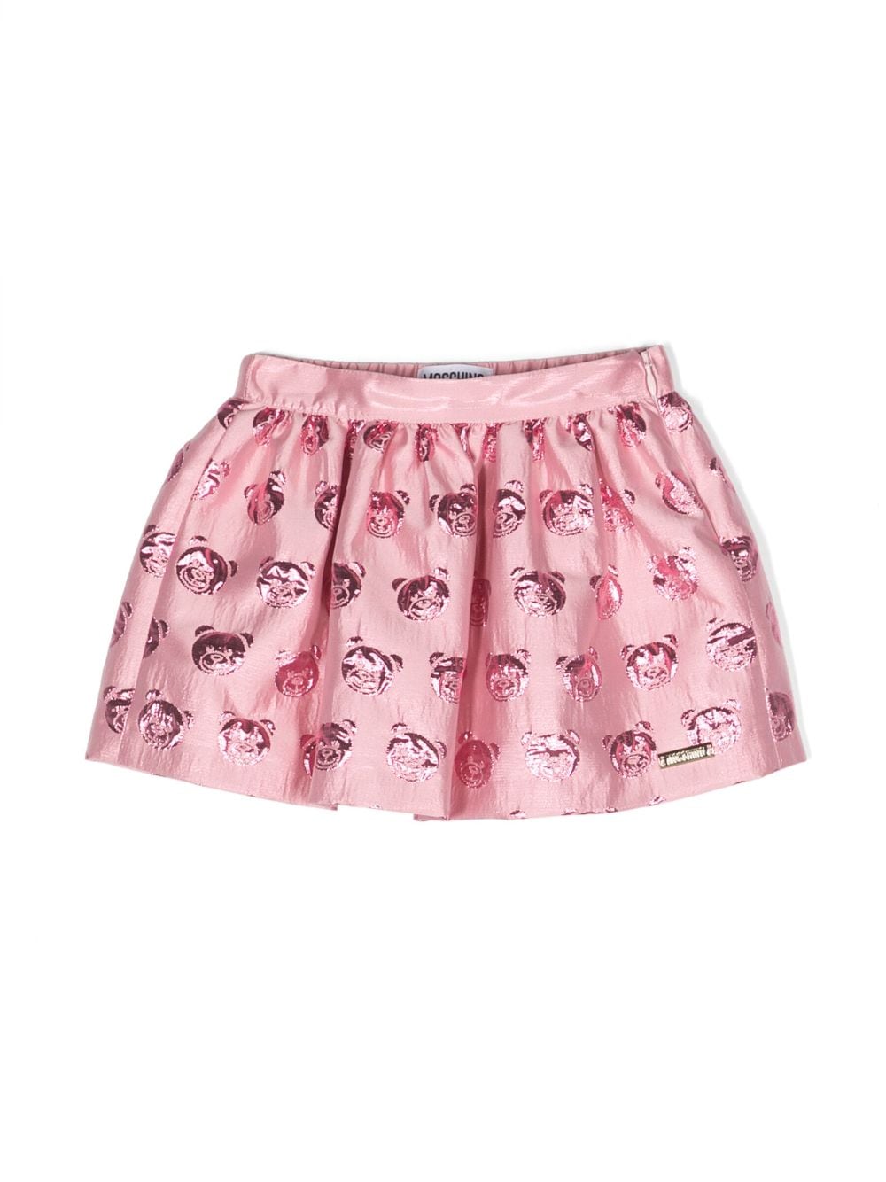 Moschino Kids Teddy Bear-print miniskirt - Pink von Moschino Kids