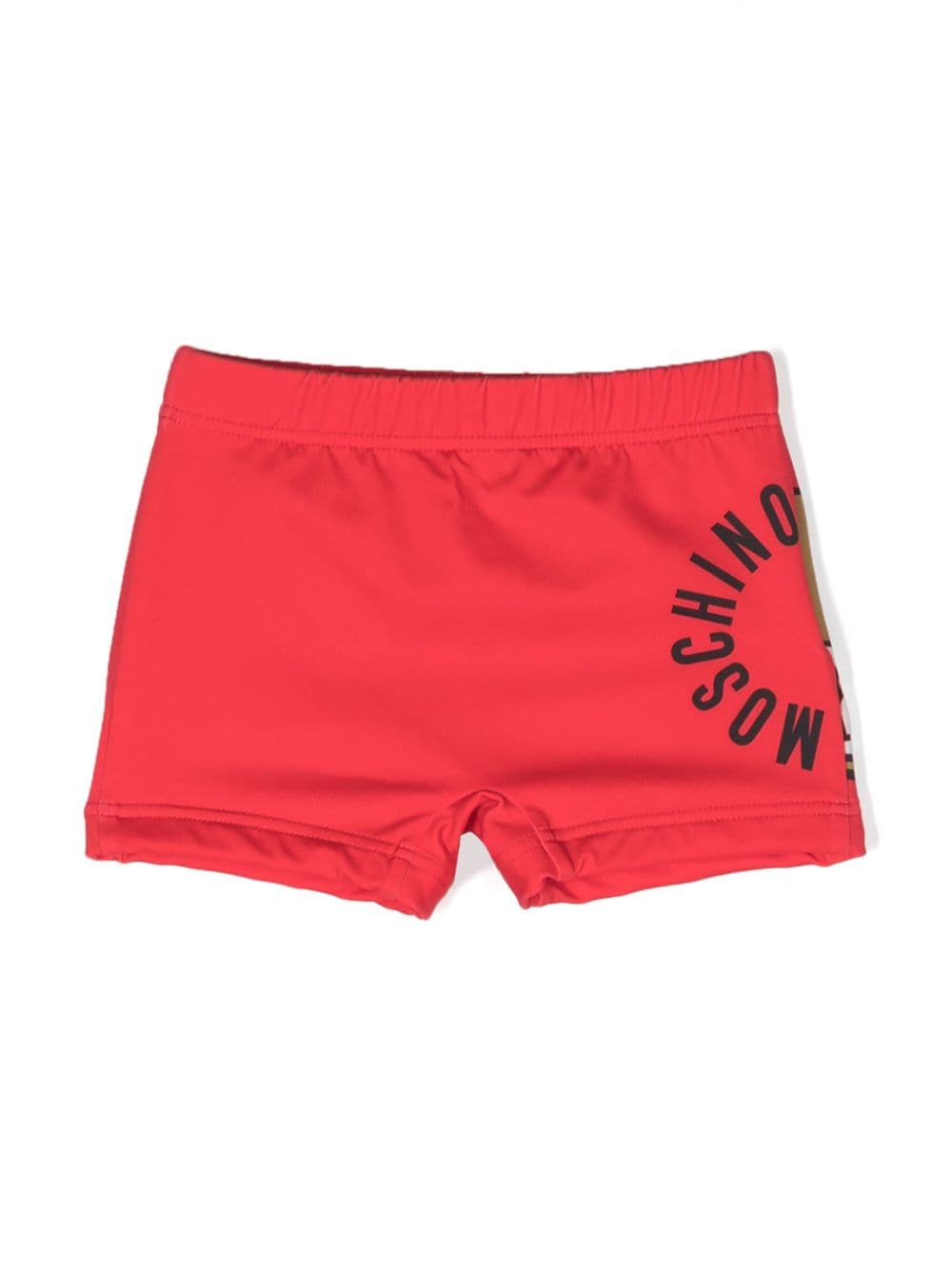 Moschino Kids Teddy Bear swim trunks - Red von Moschino Kids