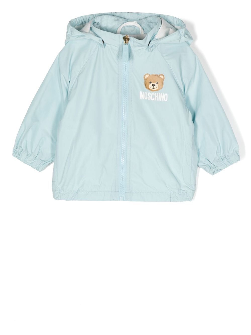 Moschino Kids Teddy Bear zip-up hoodie - Blue von Moschino Kids