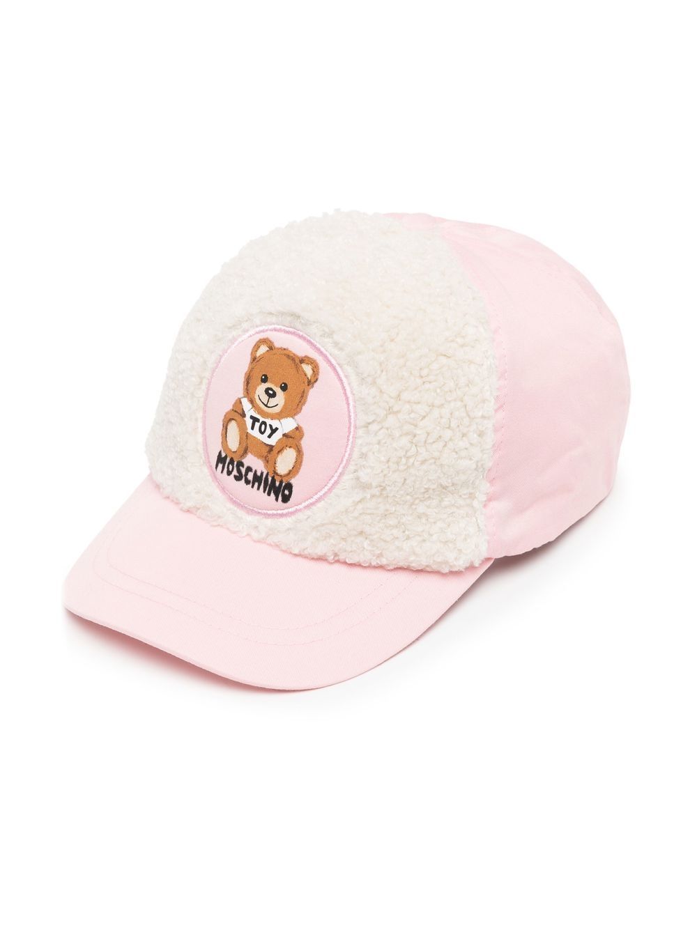 Moschino Kids embroidered Toy-Bear baseball cap - Pink von Moschino Kids