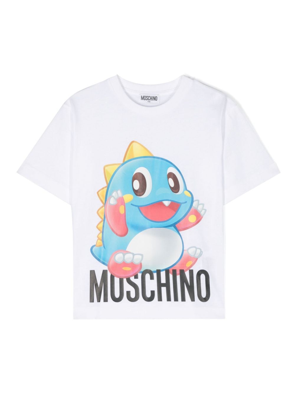 Moschino Kids graphic-print cotton T-shirt - White von Moschino Kids