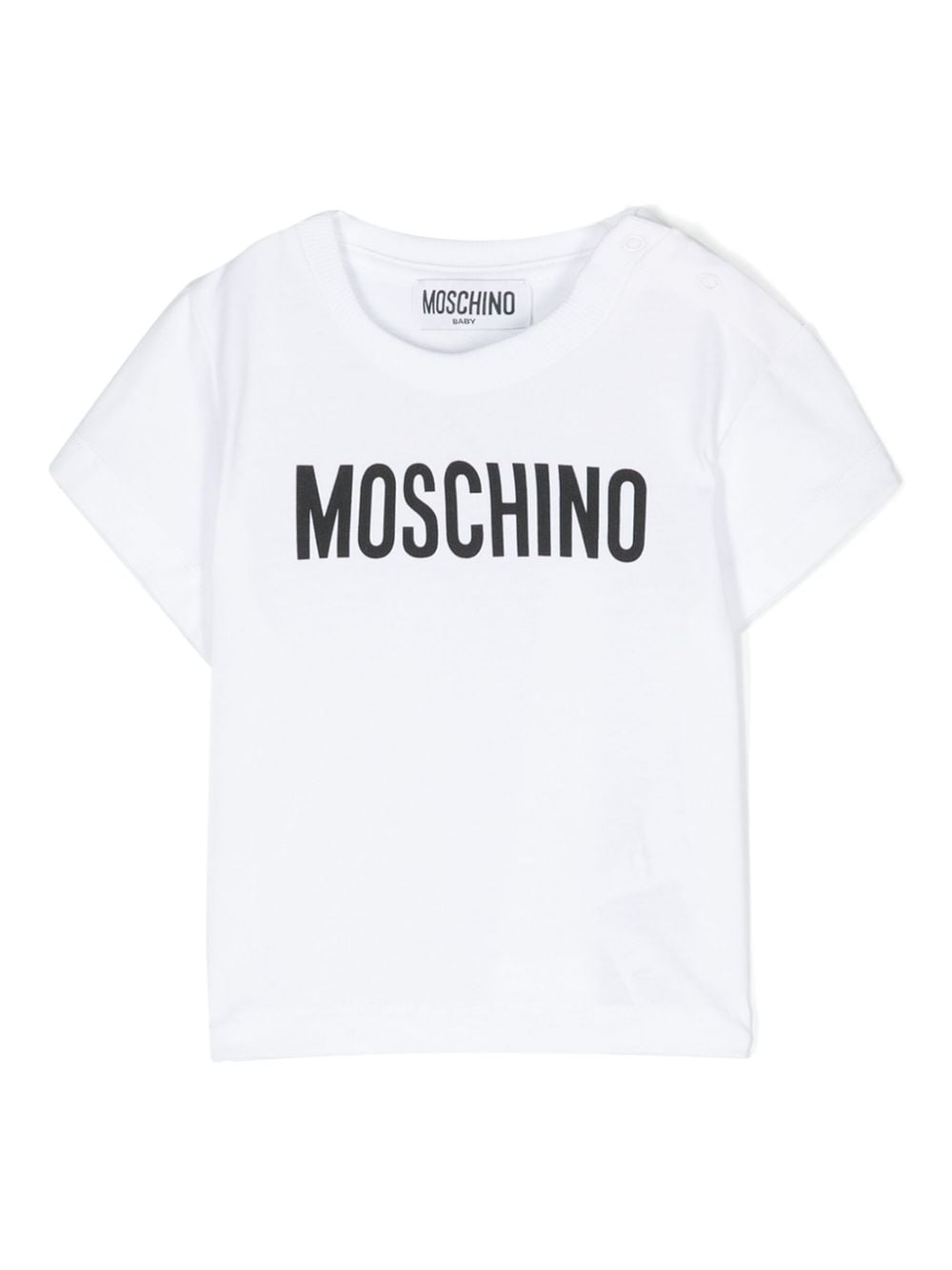Moschino Kids logo-print T-shirt - White von Moschino Kids