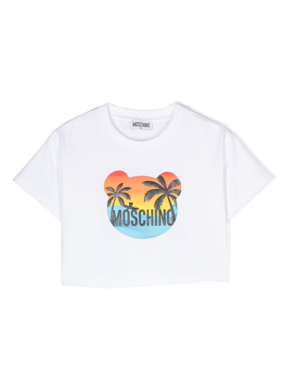 Moschino Kids logo-print T-shirt - White von Moschino Kids