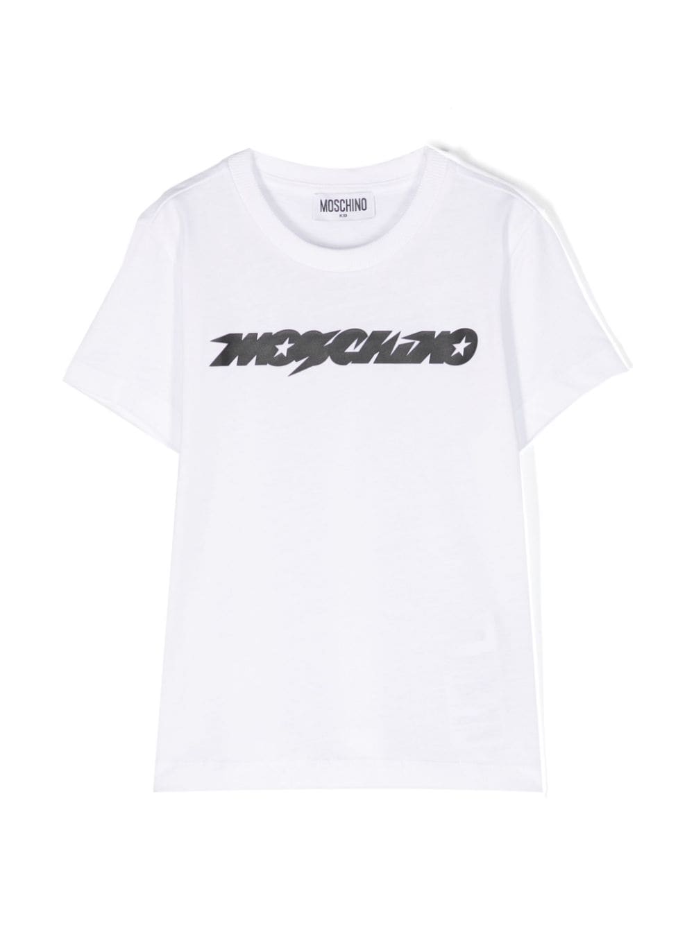 Moschino Kids logo-print cotton T-shirt - White von Moschino Kids