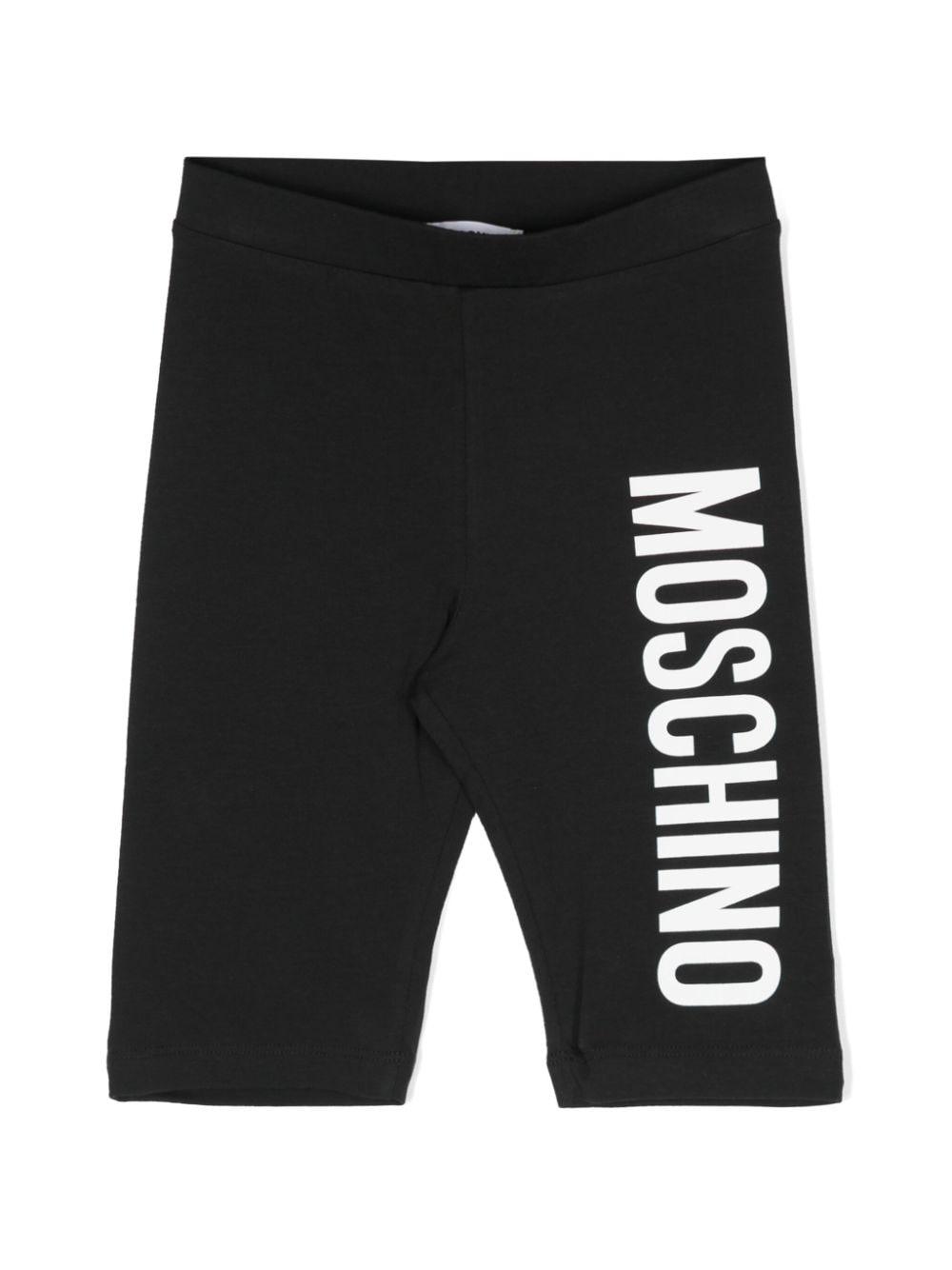 Moschino Kids logo-print shorts - Black von Moschino Kids