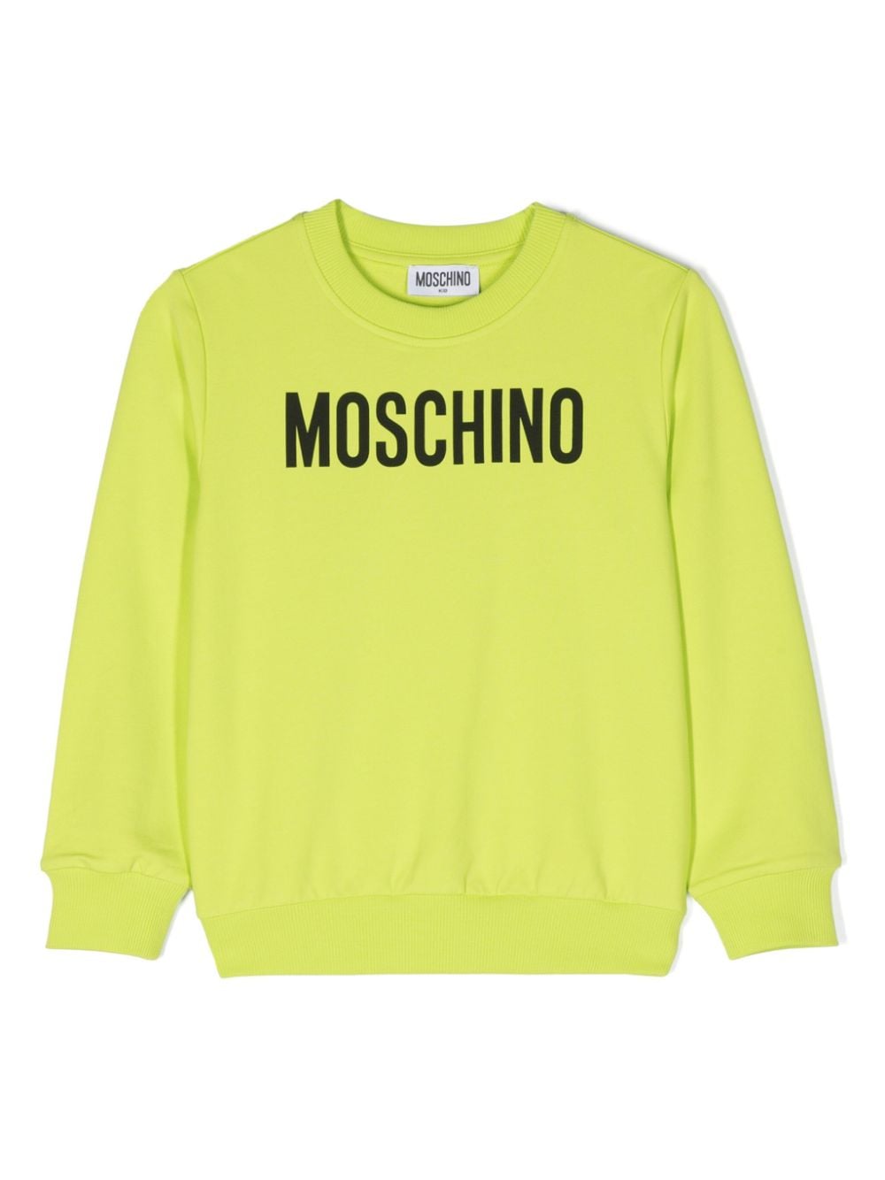 Moschino Kids logo-print sweatshirt - Green von Moschino Kids