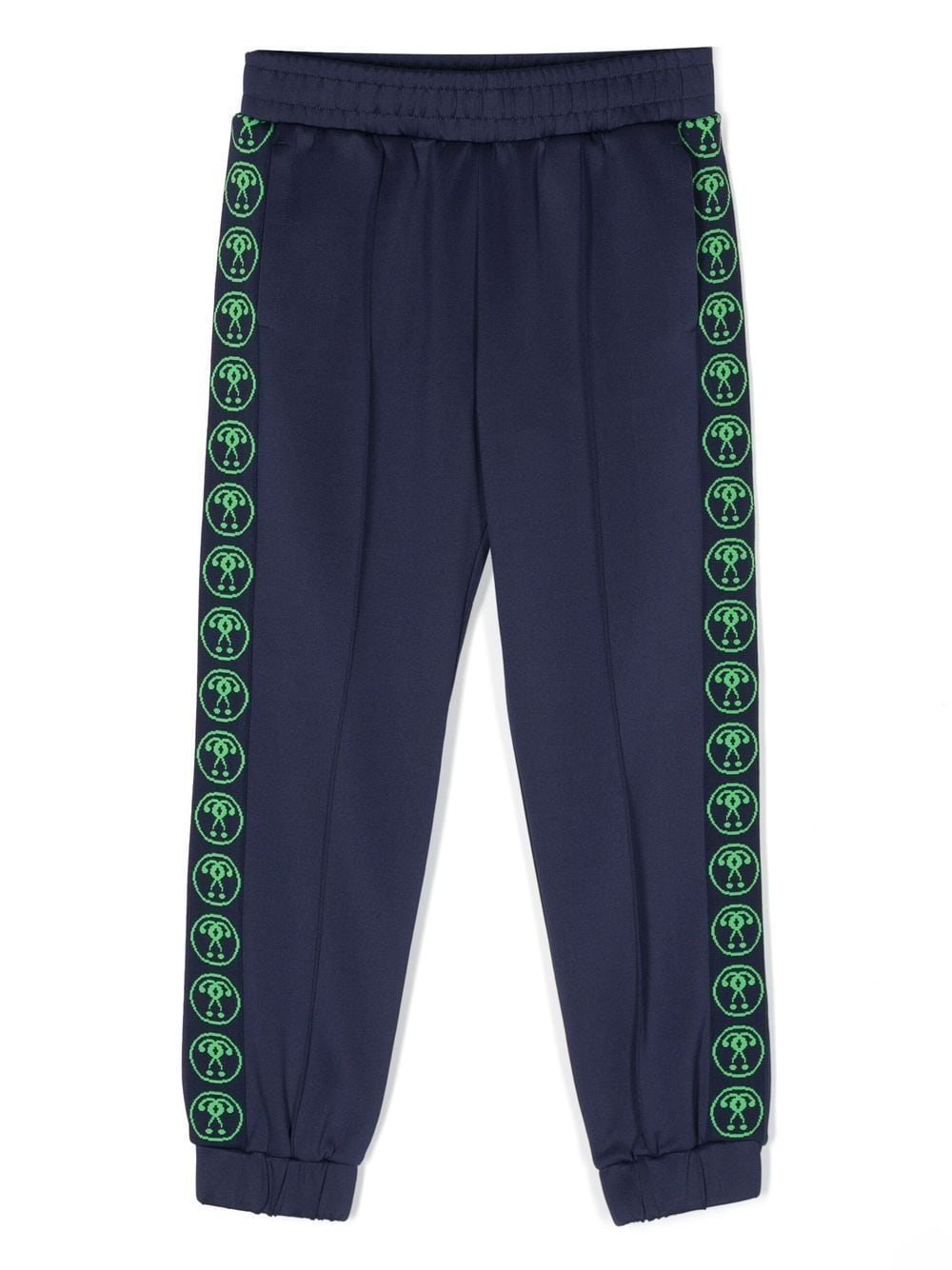 Moschino Kids logo-print track pants - Blue von Moschino Kids