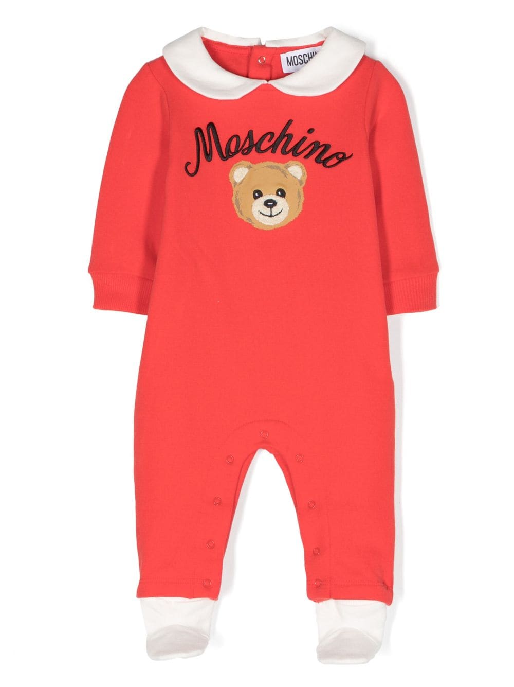 Moschino Kids teddy bear embroidered-logo pajamas von Moschino Kids