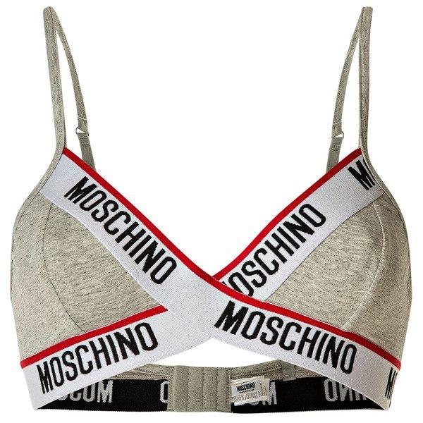 Bh Stretch Damen Grau L von Moschino Underwear