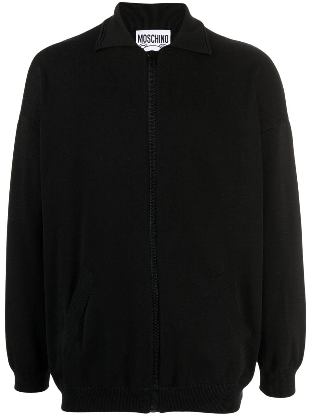 Moschino Archive Teddy fine-knit cardigan - Black von Moschino