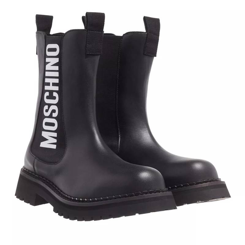 Moschino Boots & Stiefeletten - St Montagna Vitello - Gr. 36 (EU) - in Schwarz - für Damen von Moschino
