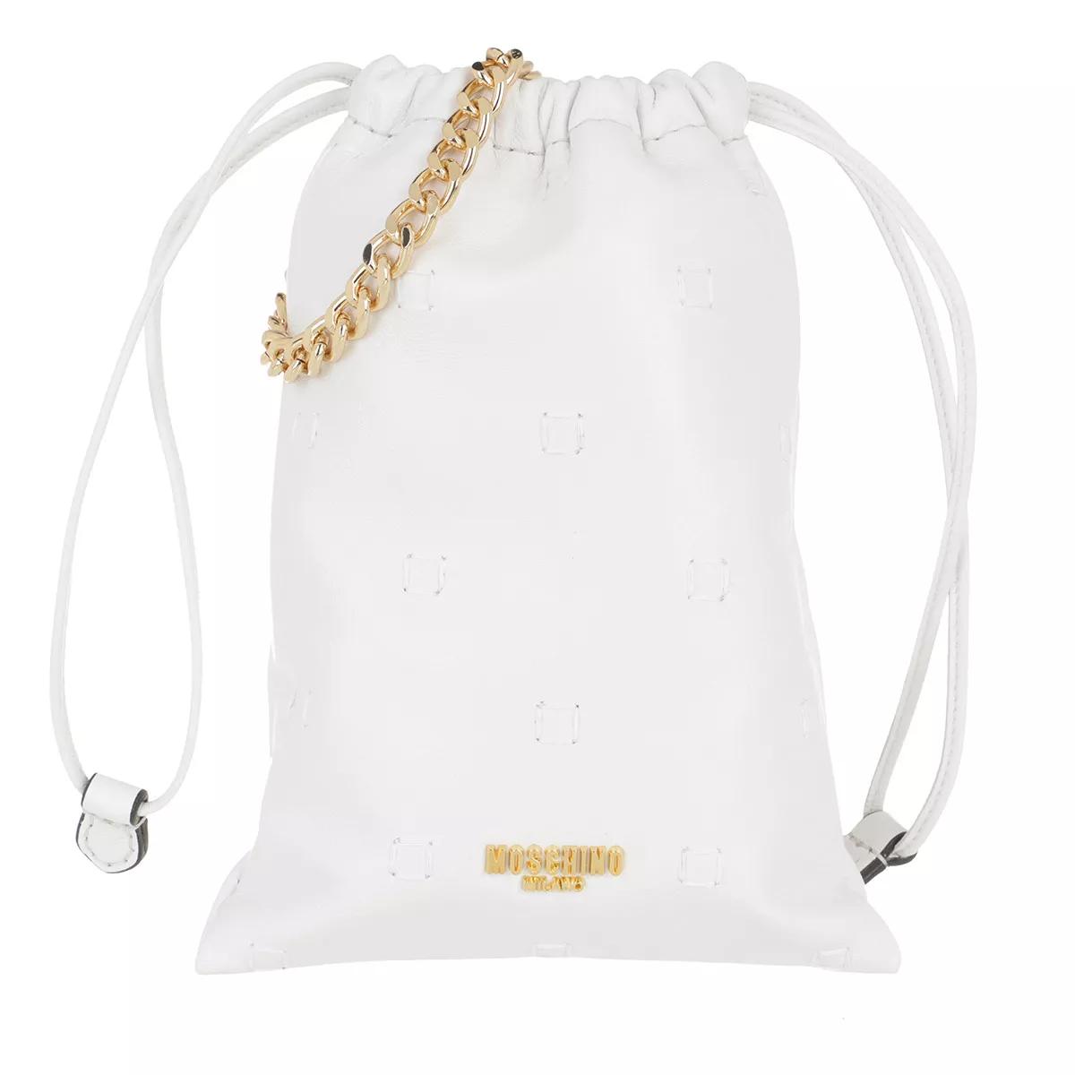 Moschino Handtasche - Pochette - Gr. unisize - in Weiß - für Damen von Moschino