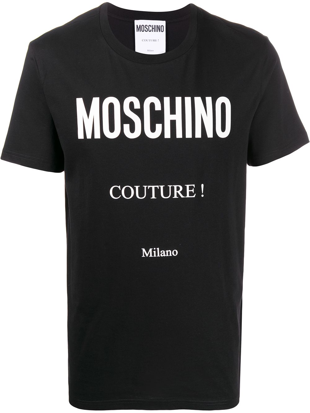 Moschino Couture logo print T-shirt - Black von Moschino