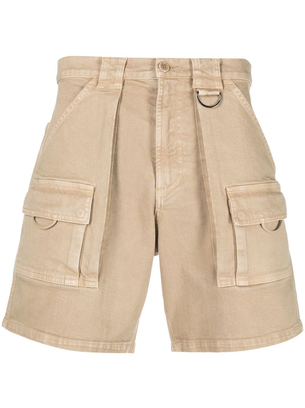 Moschino D-ring detail cargo shorts - Brown von Moschino