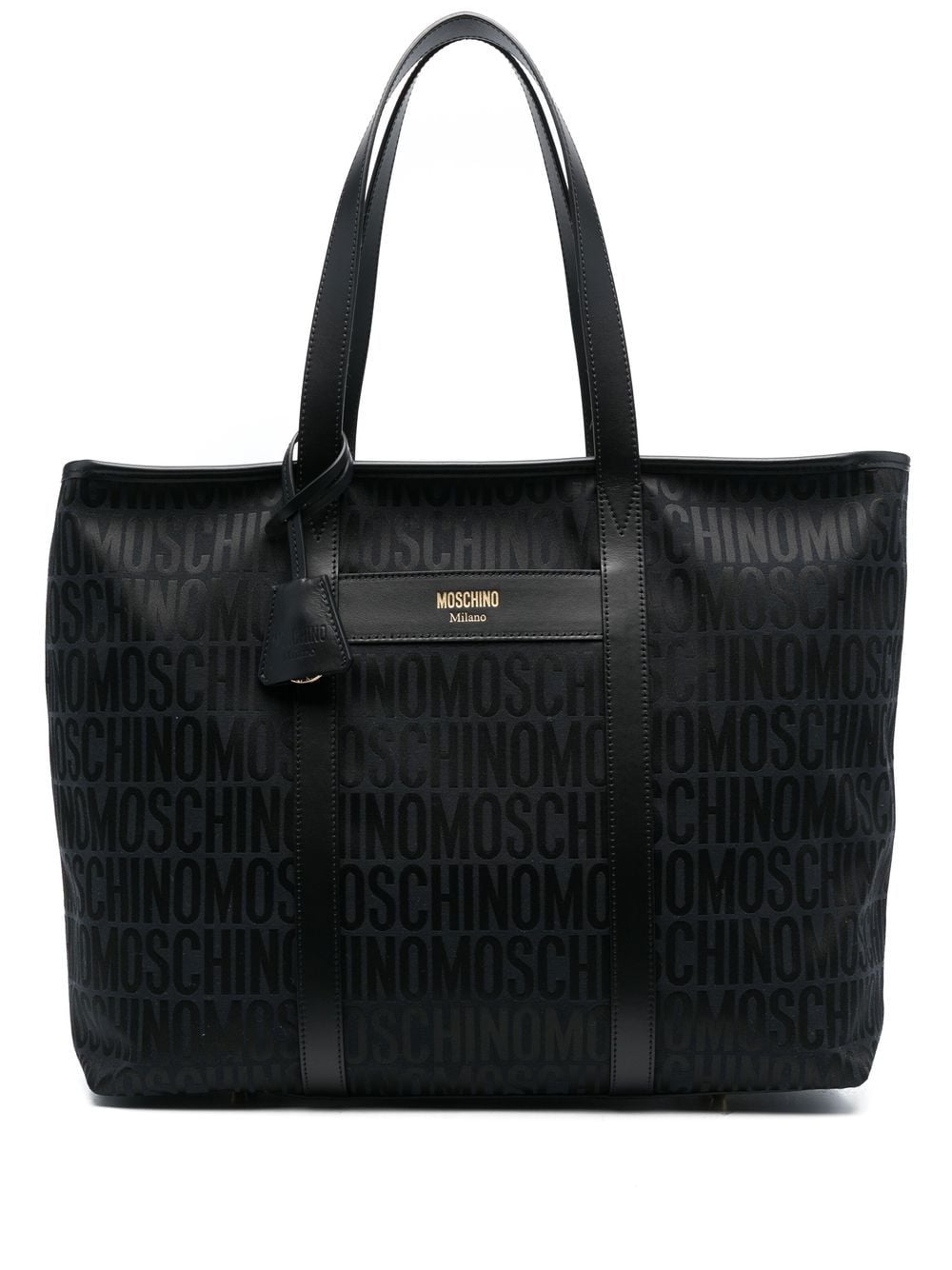 Moschino Fantasia logo-print tote bag - Black von Moschino
