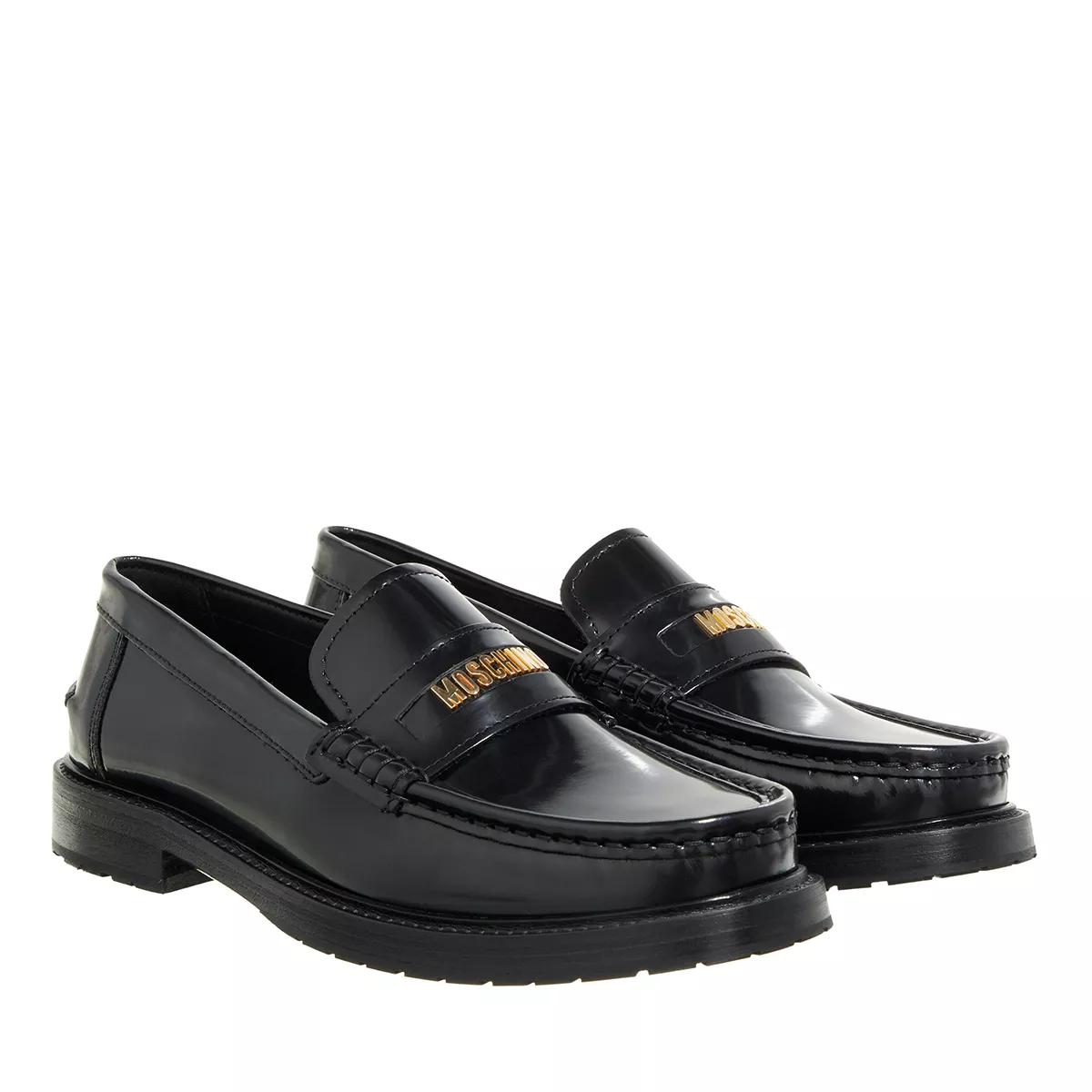 Moschino Loafers & Ballerinas - College Loafer - Gr. 38 (EU) - in Schwarz - für Damen von Moschino