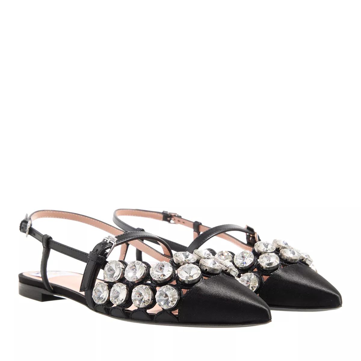 Moschino Loafers & Ballerinas - Scarpad.Em Mh63/5 Raso+Vit - Gr. 36 (EU) - in Schwarz - für Damen von Moschino