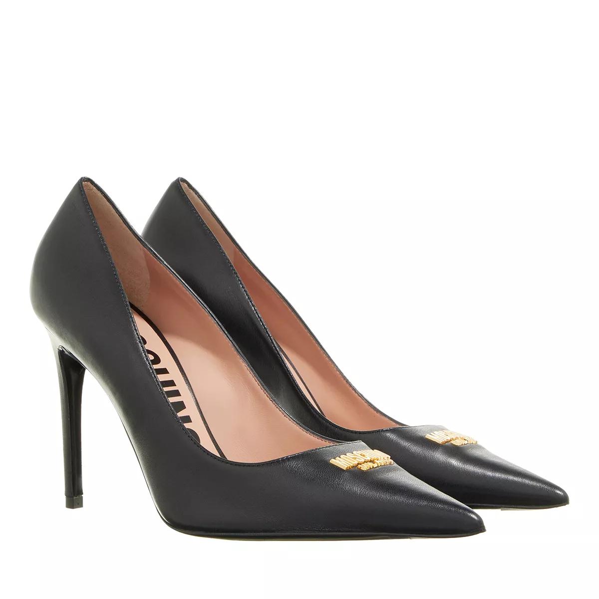 Moschino Pumps & High Heels - Moschino Plate Pump - Gr. 37 (EU) - in Schwarz - für Damen von Moschino