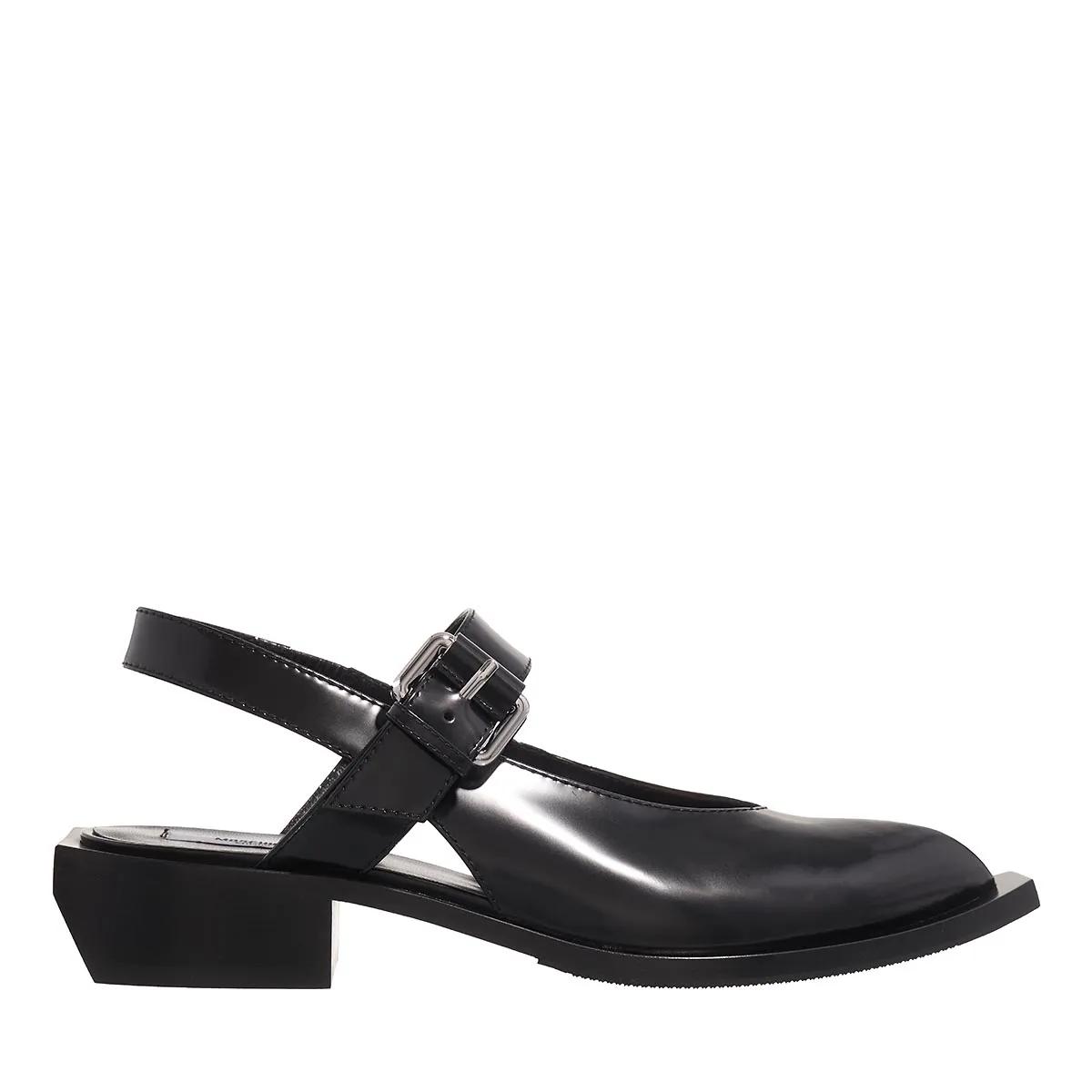 Moschino Sandalen - Big Buckles - Gr. 36 (EU) - in Schwarz - für Damen von Moschino