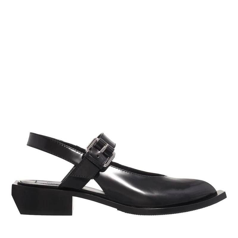 Moschino Sandalen - Big Buckles - Gr. 36 (EU) - in Schwarz - für Damen von Moschino
