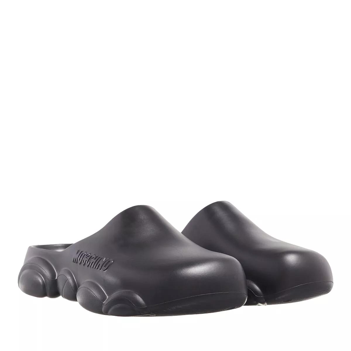 Moschino Sandalen - Scarpad Gummy Gomma - Gr. 35,5 (EU) - in Schwarz - für Damen von Moschino