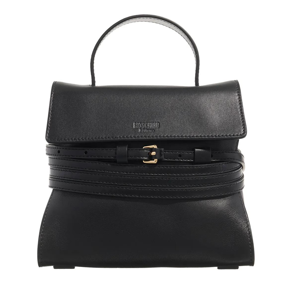 Moschino Schultertasche - Nappa - Gr. unisize - in Schwarz - für Damen Moschino Schultertasche - Nappa - Gr. unisize - in Schwarz - für Damen von Moschino