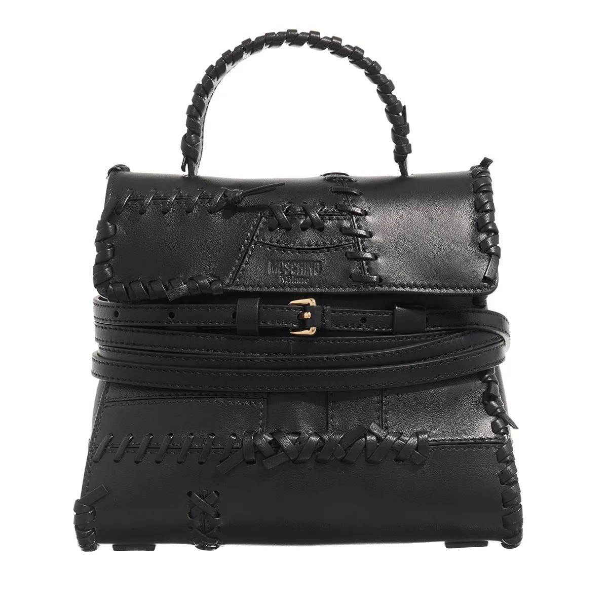 Moschino Schultertasche - Nappa - Gr. unisize - in Schwarz - für Damen Moschino Schultertasche - Nappa - Gr. unisize - in Schwarz - für Damen von Moschino