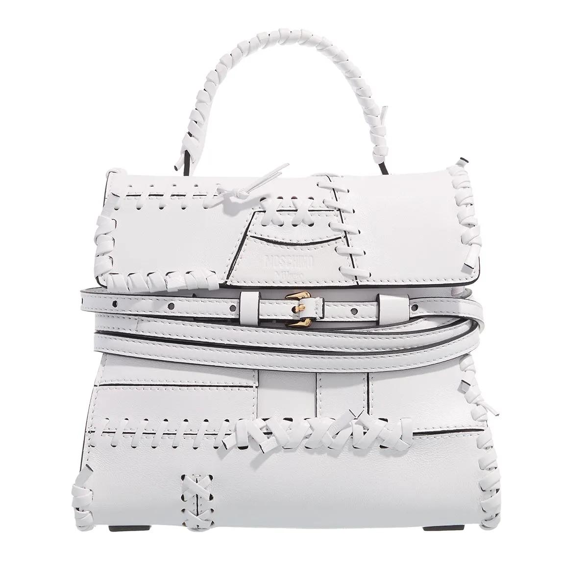 Moschino Schultertasche - Nappa - Gr. unisize - in Weiß - für Damen von Moschino