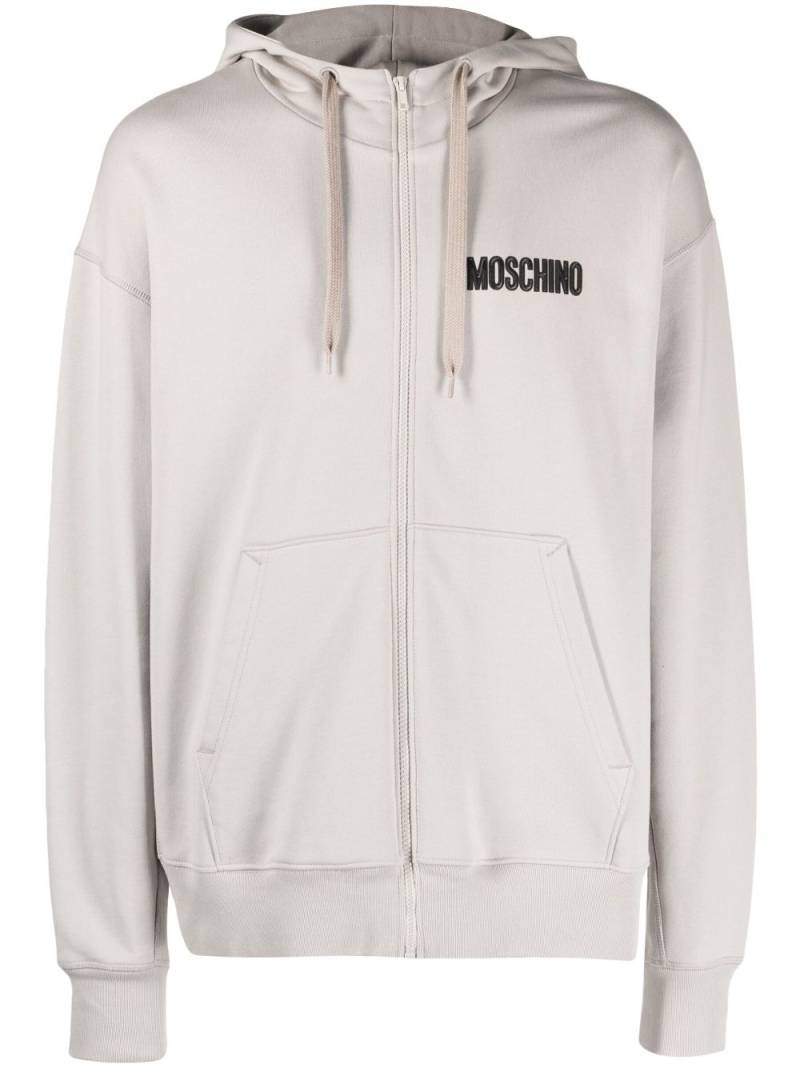 Moschino Teddy Bear-motif cotton sweater - Grey von Moschino