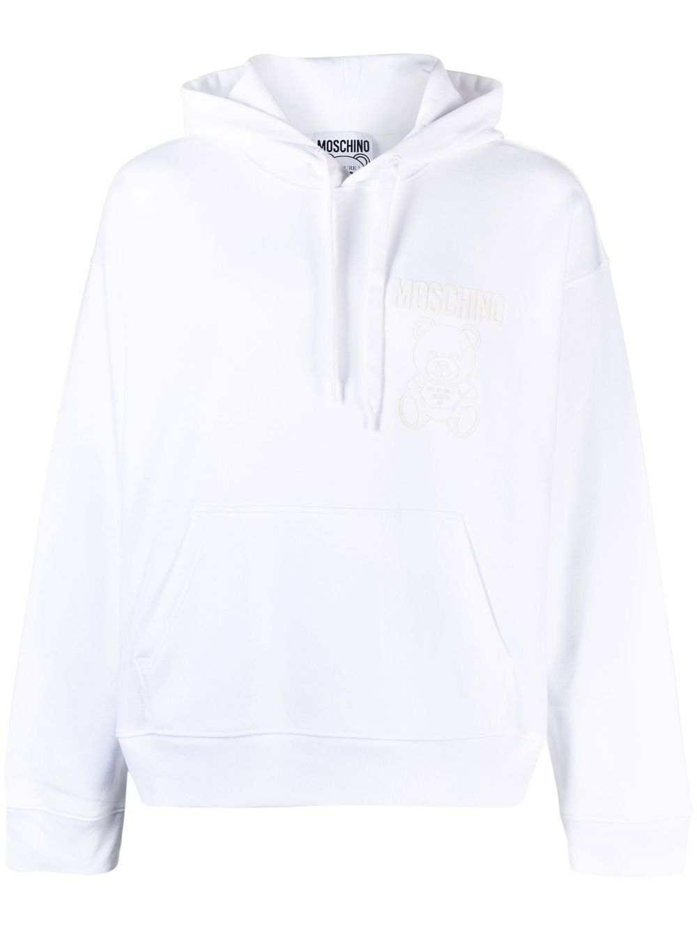 Moschino Teddy Bear motif hoodie - White von Moschino