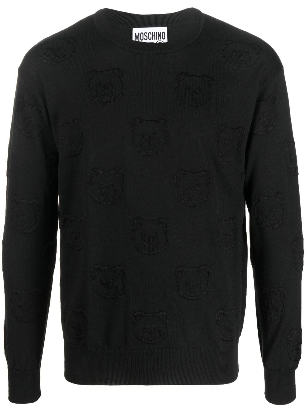 Moschino Teddy Bear motif jumper - Black von Moschino