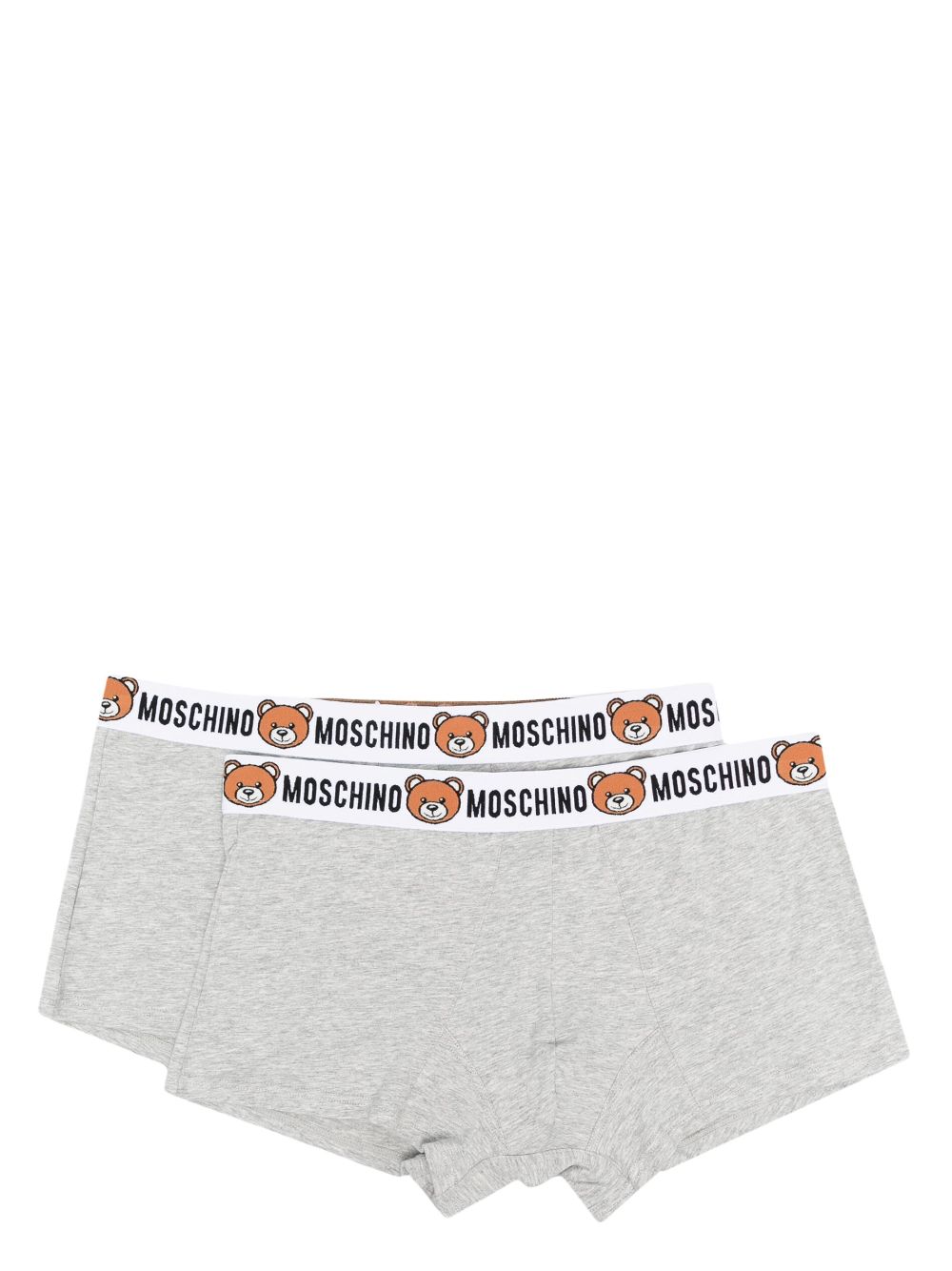 Moschino Teddy Bear waistband boxers (set of two) - Grey von Moschino