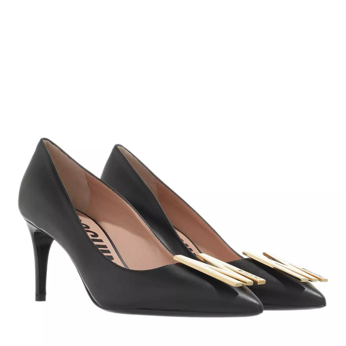 Moschino Pumps & High Heels - Scarpad Re Mh64/75 Vitello - Gr. 36 (EU) - in Schwarz - für Damen von Moschino