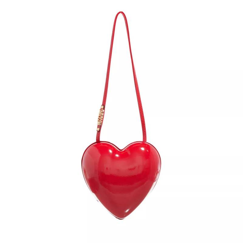 Moschino Umhängetasche - Moschino Heartbeat Shoulder Bag - Gr. unisize - in Rot - für Damen von Moschino