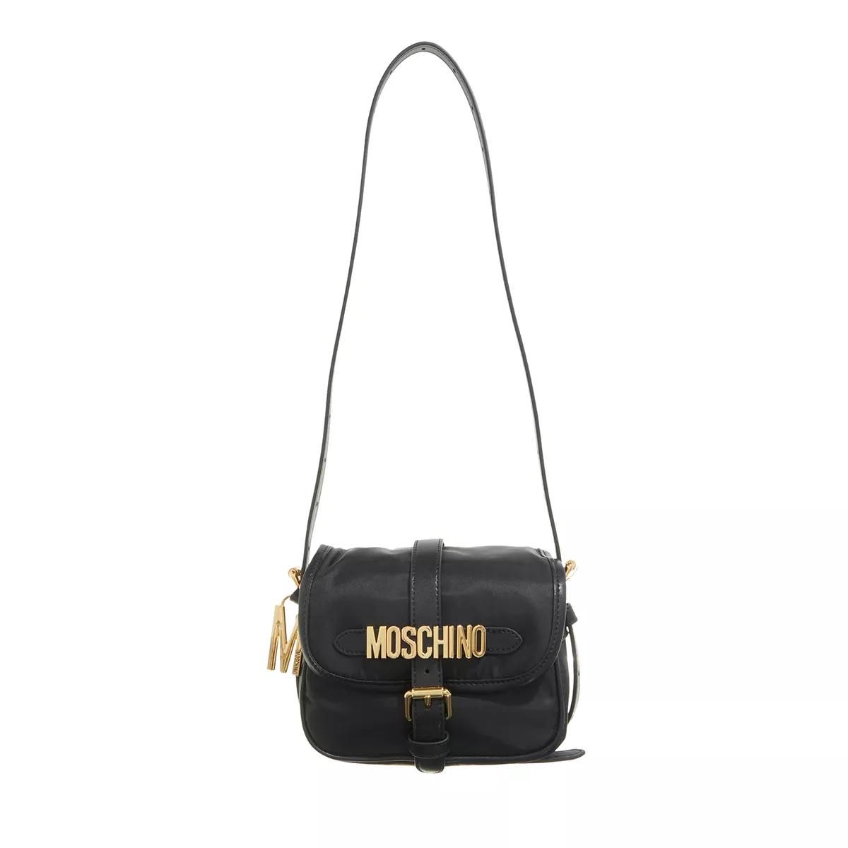 Moschino Umhängetasche - Multipockets Shoulder Bag - Gr. unisize - in Schwarz - für Damen von Moschino