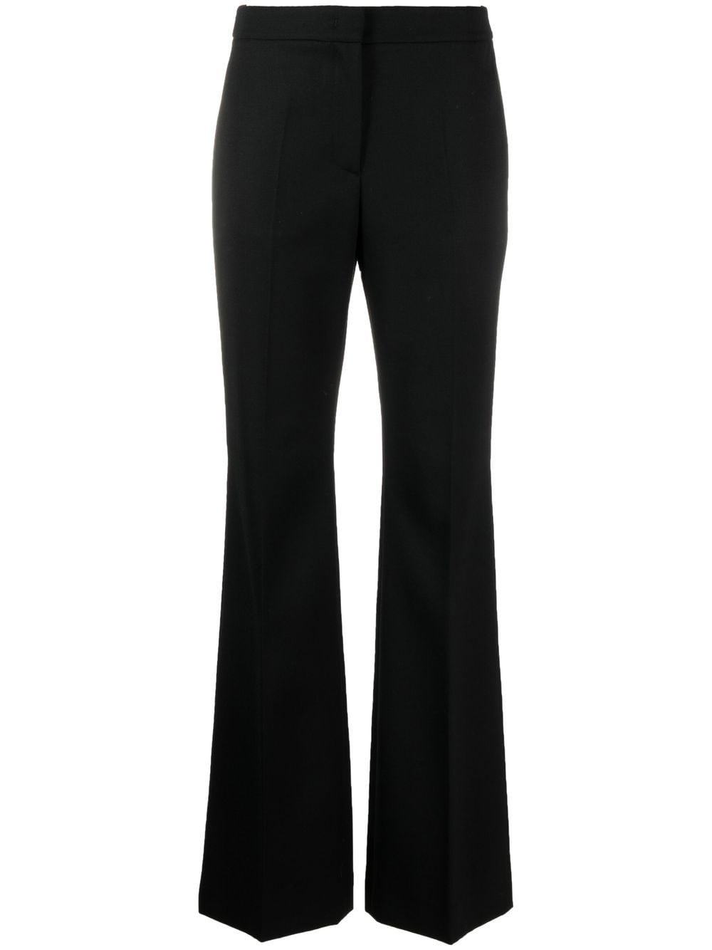 Moschino high-waisted straight-leg trousers - Black von Moschino