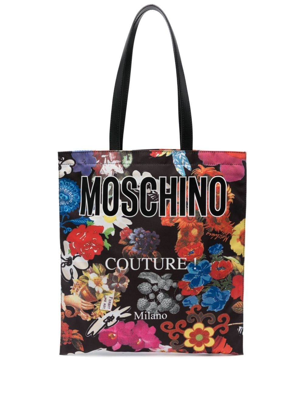 Moschino large floral-print tote bag - Multicolour von Moschino