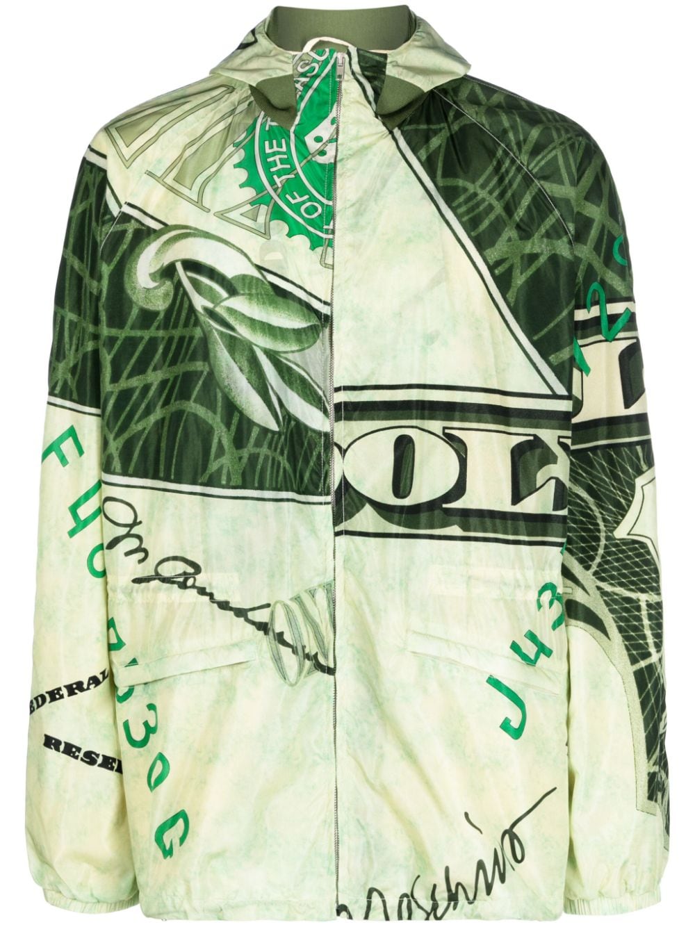 Moschino lightweight jacket - Green von Moschino